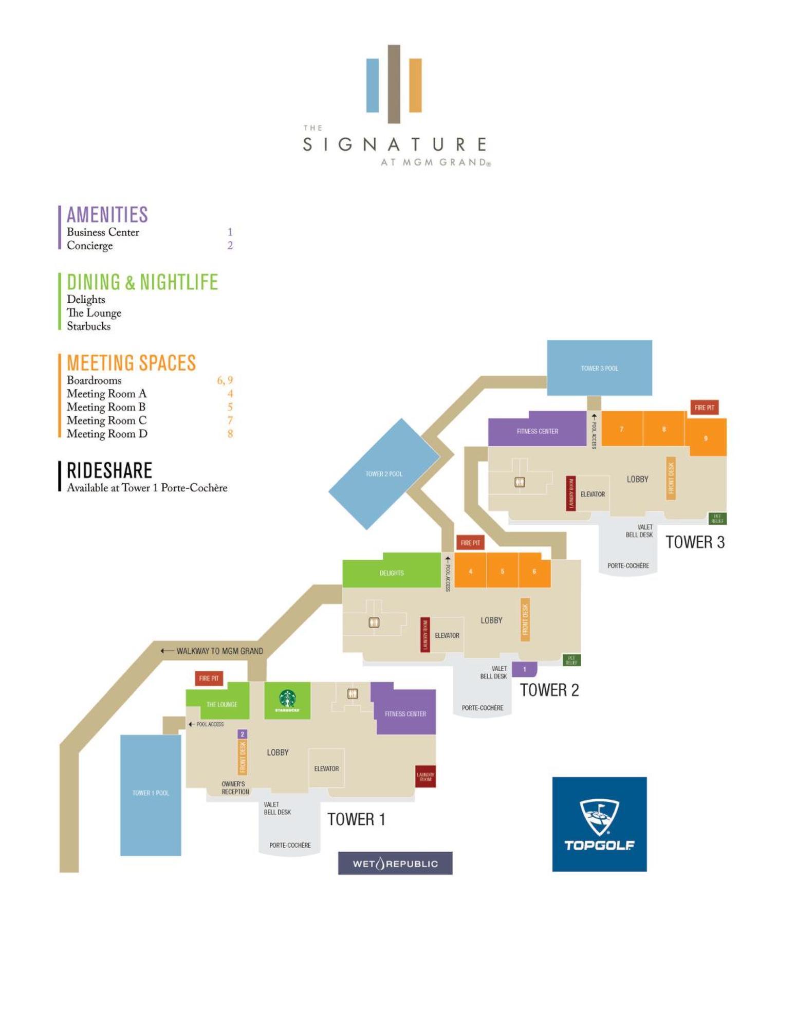 Mgm Signature-04-714 1Br 2Ba Balcony Suite Las Vegas Exterior foto